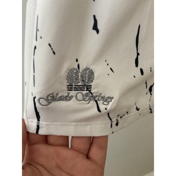 Annika Cutter & Buck Womens Sleeveless Golf Top M Glade Springs DryTec 50+  Whit - Picture 4 of 6